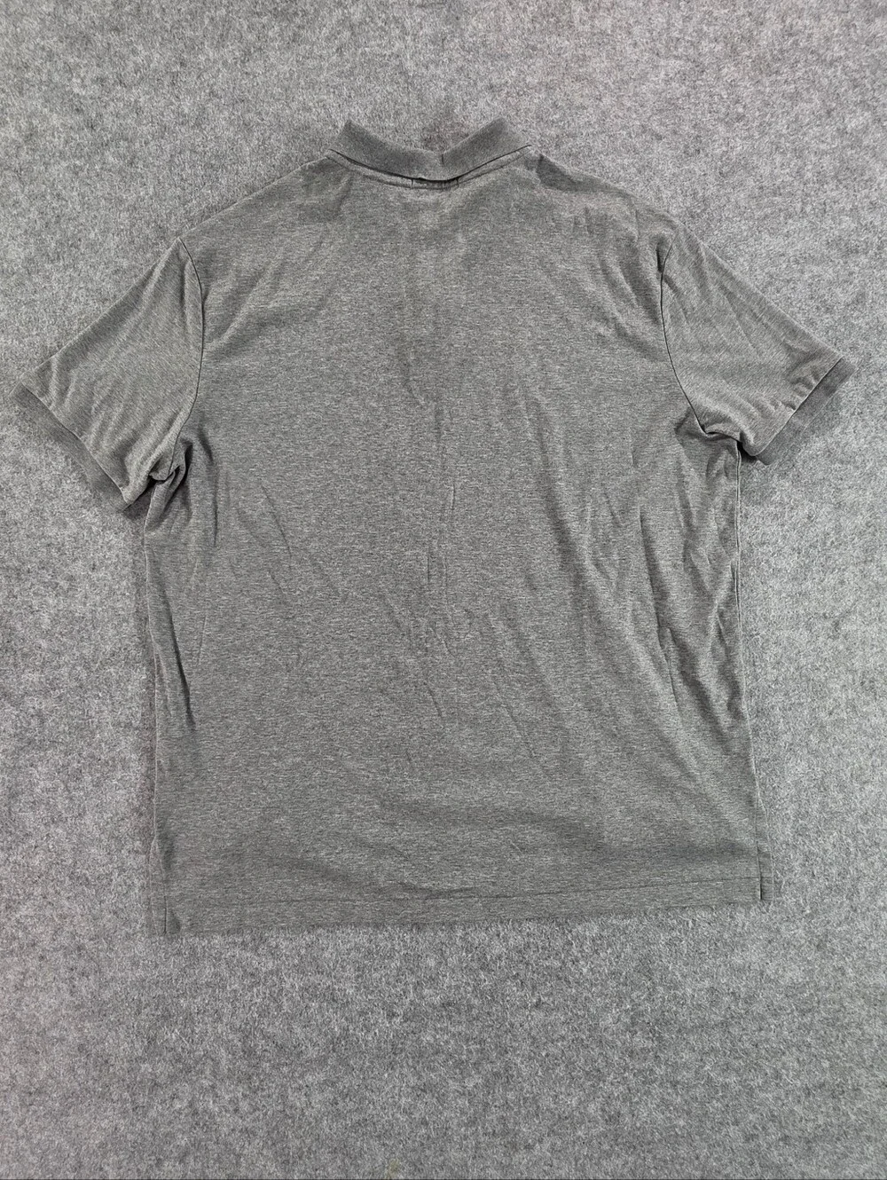 Ralph Lauren Gray Polo Shirt with Flesh Pony Pima Cotton Sz 2XL